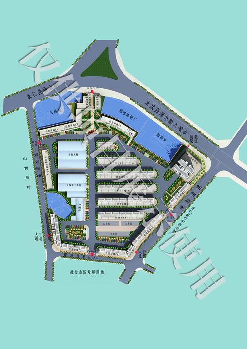 3永仁县农产品批发市场修建性详细规划